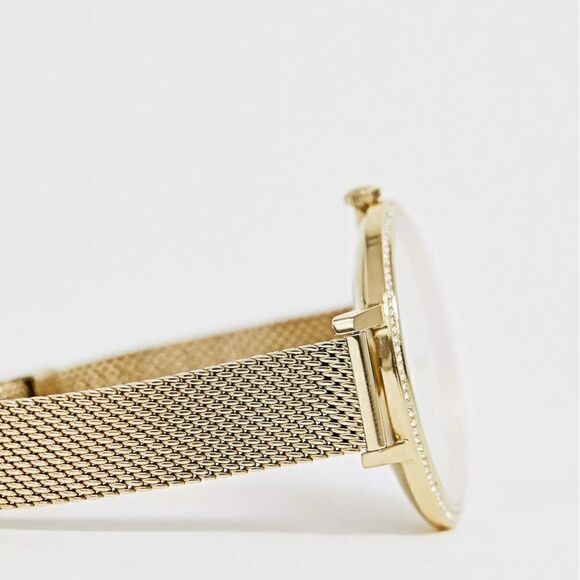 NWOB Tommy Hilfiger rose gold mesh strap watch - Picture 2 of 7